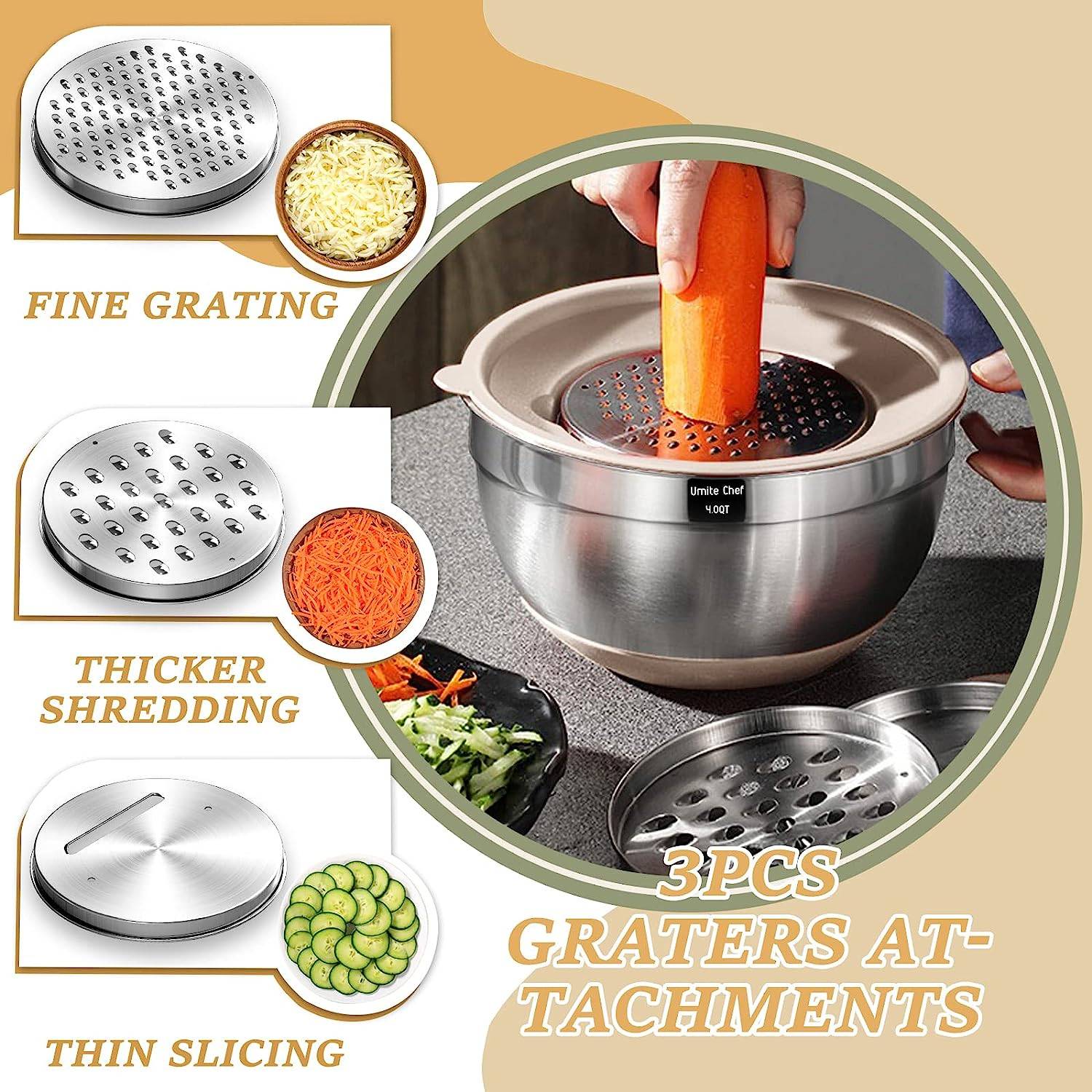 buy stainless steel bowls